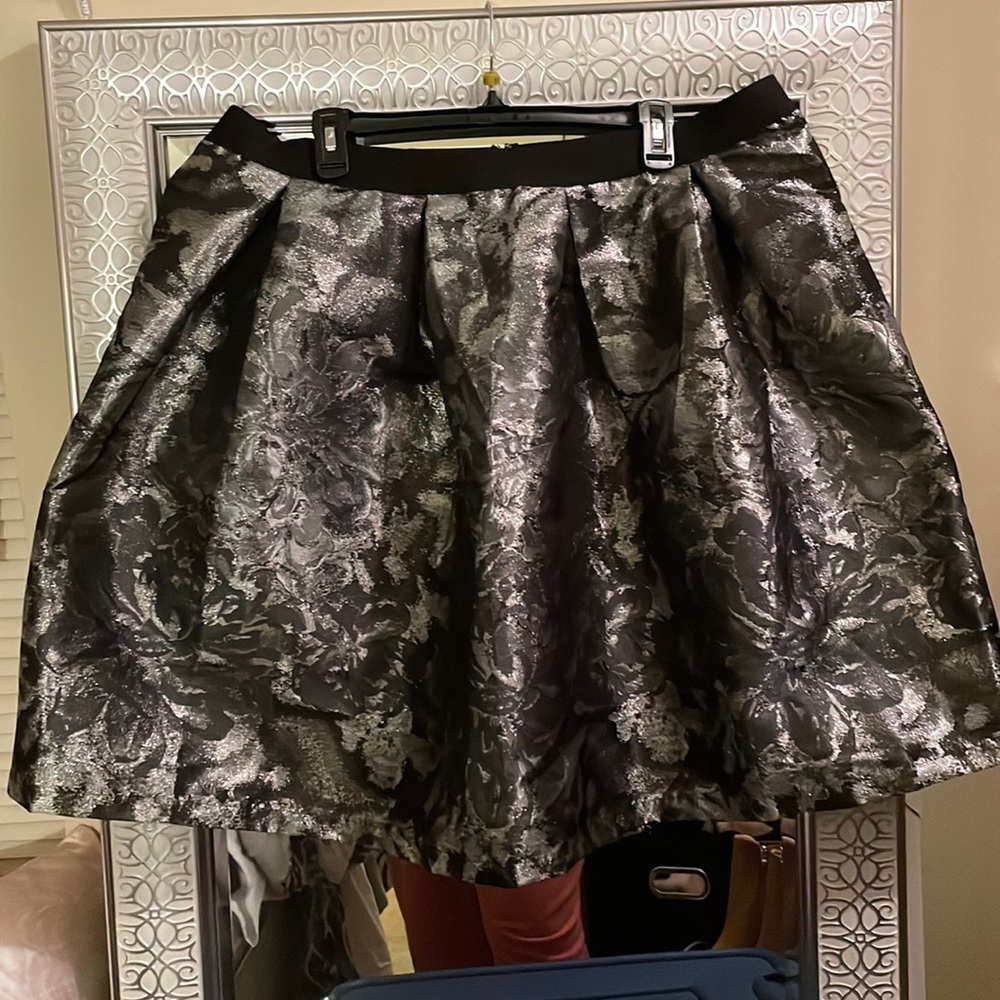 Silver skirt
